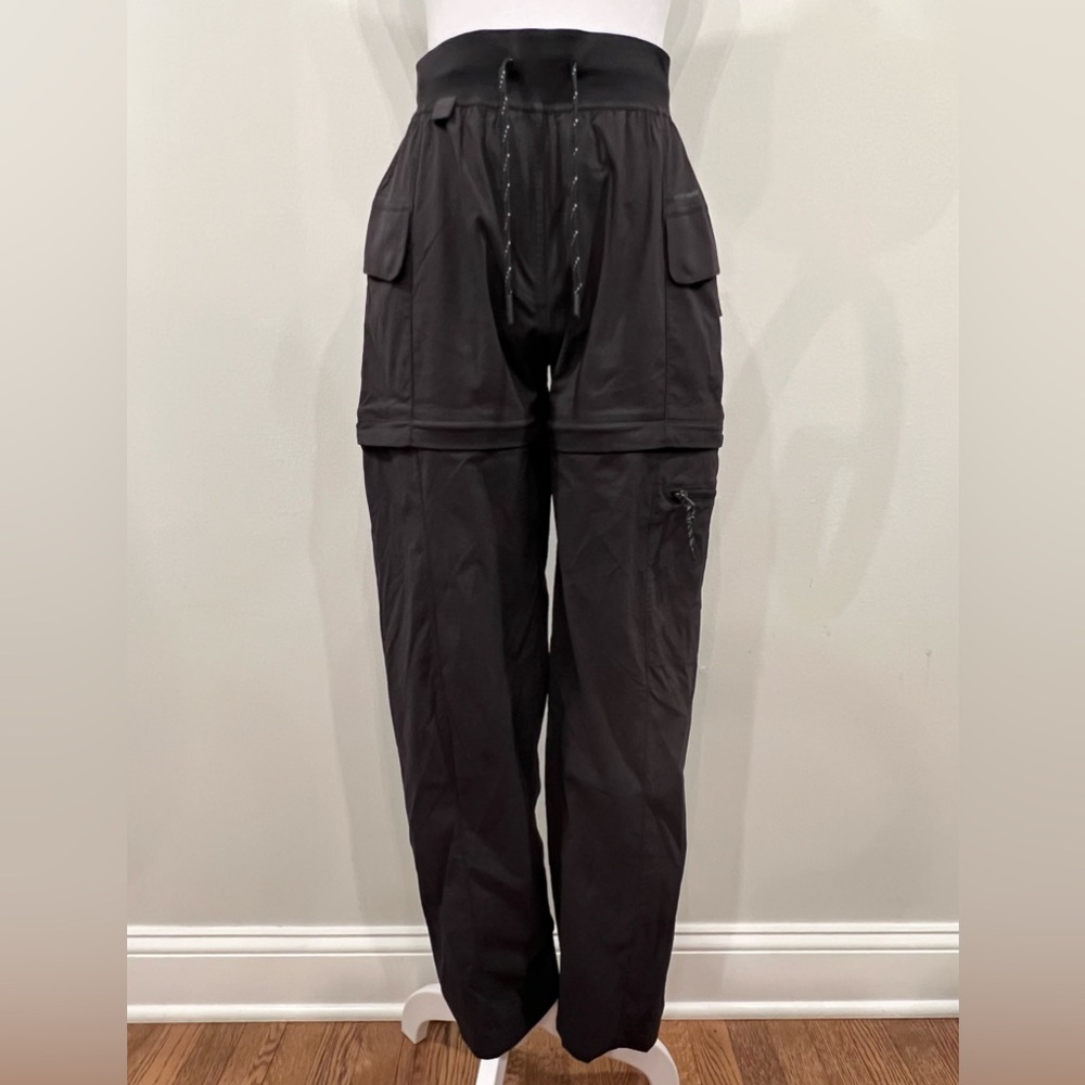 lululemon athletica Women's Black convertible hiking HR Pants Size 4 NWT